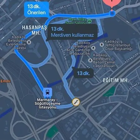 Special Luxury Air-conditioned In Kadikoy Apartment